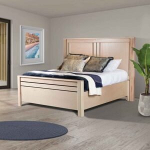 Shoe drawer bed with buttoned padding